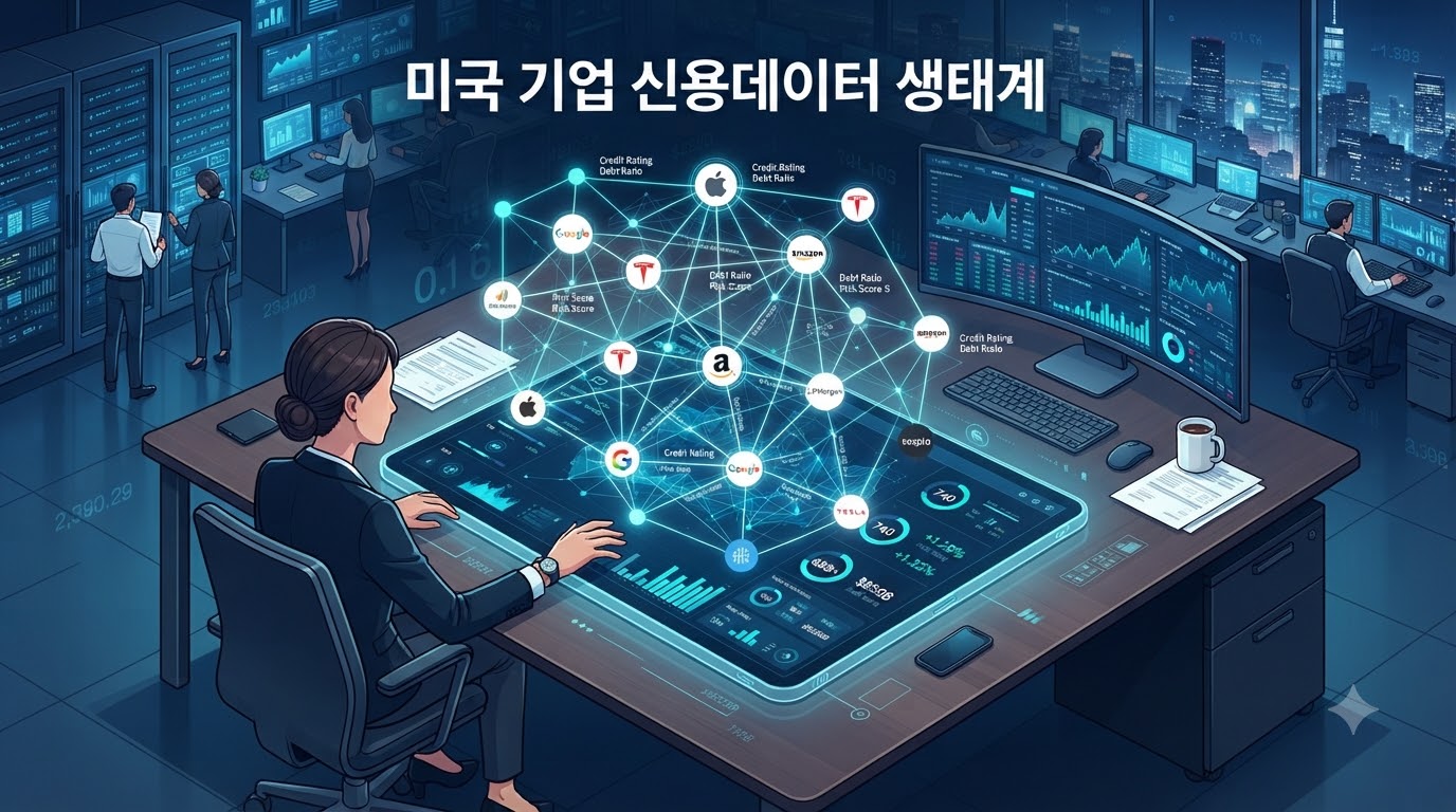 2026년 미국 기업 신용데이터 플랫폼 분석 및 대표 종목 5선 (SPGI, MCO, DNB)
