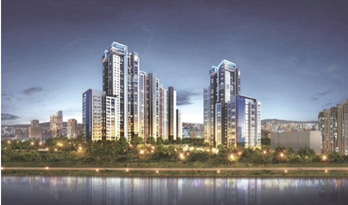 청담르엘-조감도