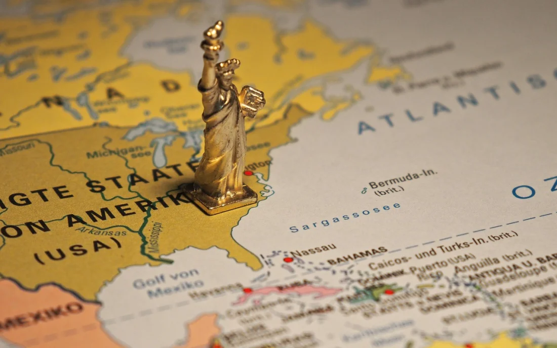 미국 주요 5도시 시차