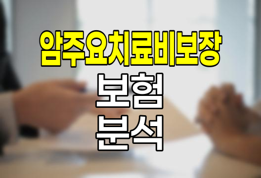 흥국생명 암주요치료비보장 보험, 특징과 장단점