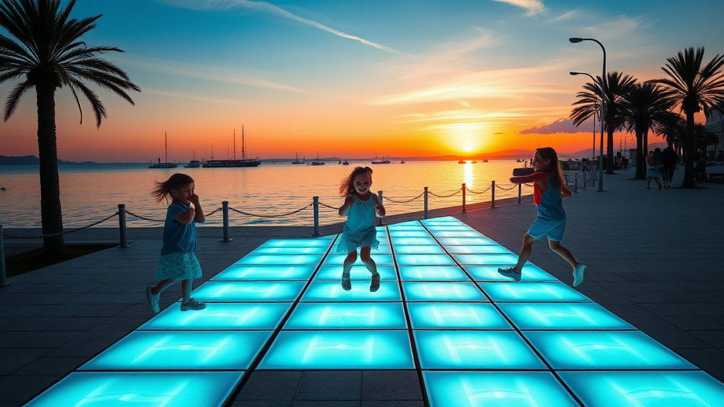 해양 오르간, 일몰 명소, 아드리아해!