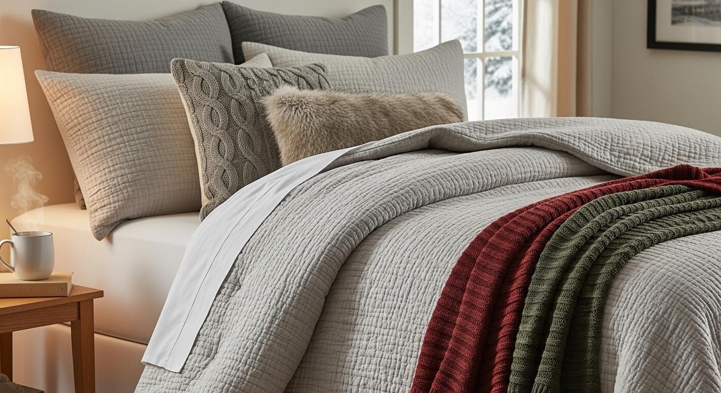 겨울이불솜커버