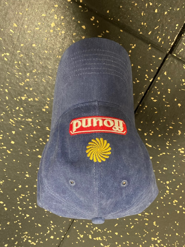 휴먼앤캣(HUMAN N CAT) 파운드3 스톤 워시드 볼캡 [네이비]