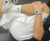 무릎 당기기 스트레칭