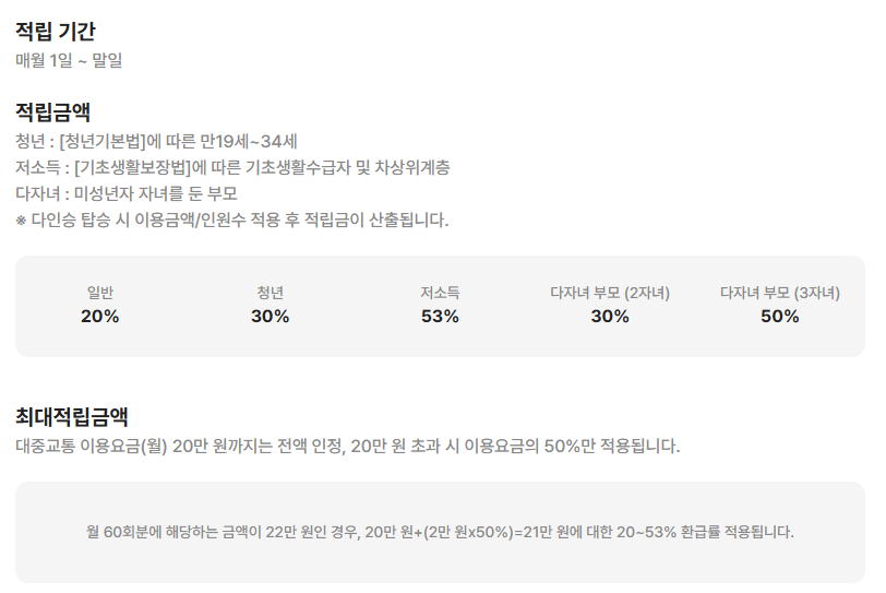 K패스 카드 신청방법 및 혜택 안내