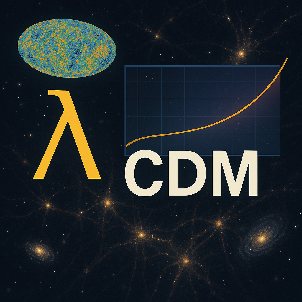 우주를 이해하는 핵심 이론들: 표준 우주론 모델 &Lambda;CDM (1990년대 정립)