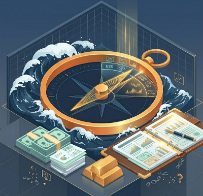 위기 상황에서의 전략적 자산 배분 가이드 이미지 (Strategic asset allocation guide image in crisis)