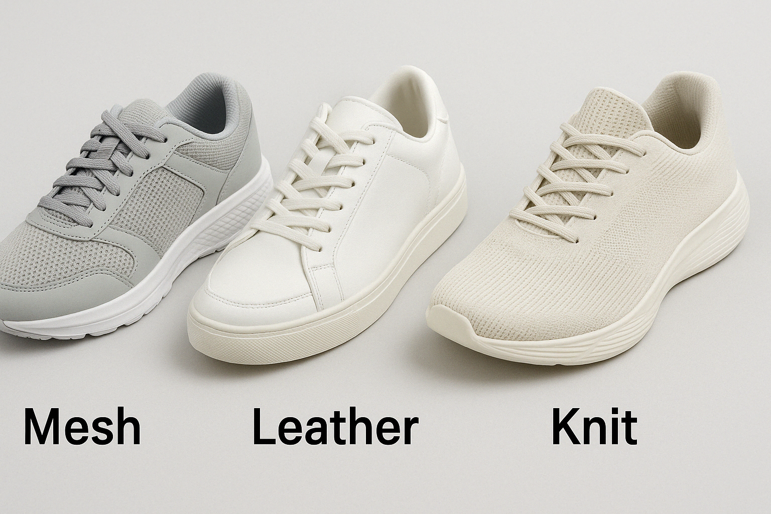 운동화 소재 관련 사진