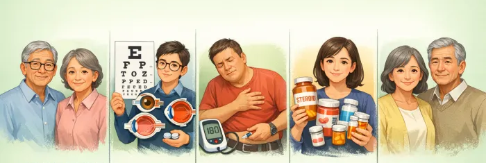 녹내장 초기증상