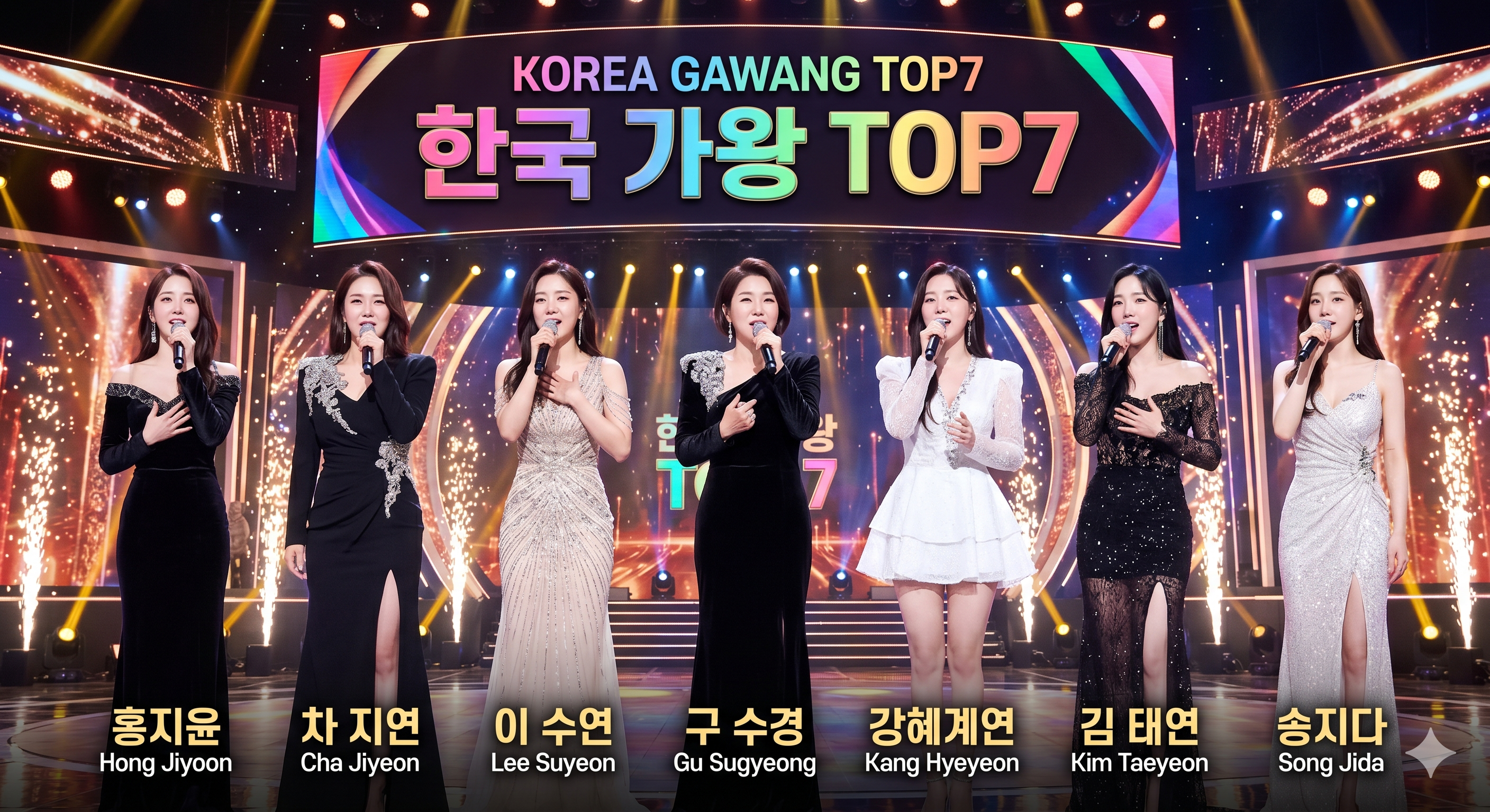 한국 현역가왕3 TOP7
