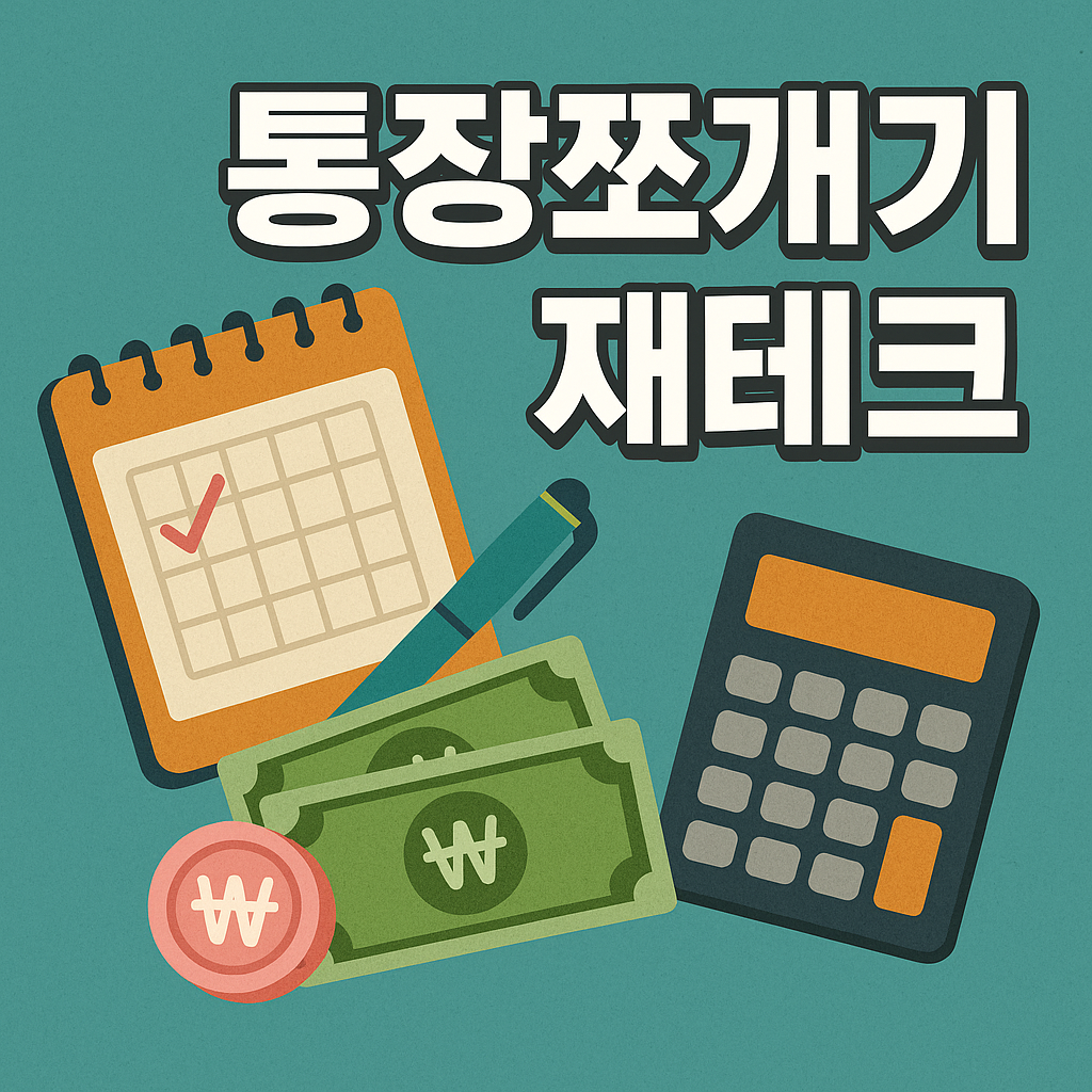 통장쪼개기 재테크
