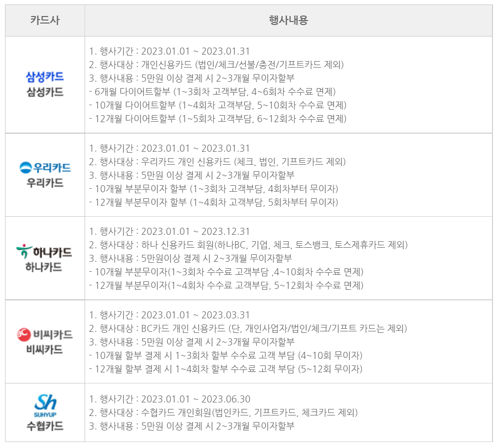 2023년-자동차세-무이자할부카드