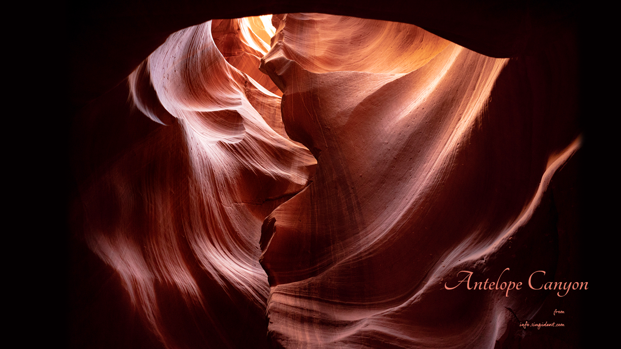 11 엔텔로프 내부 C - Antelope Canyon 풍경배경화면