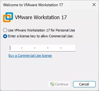 VMware Workstation Pro 를 무료로 사용하는 간단한 방법