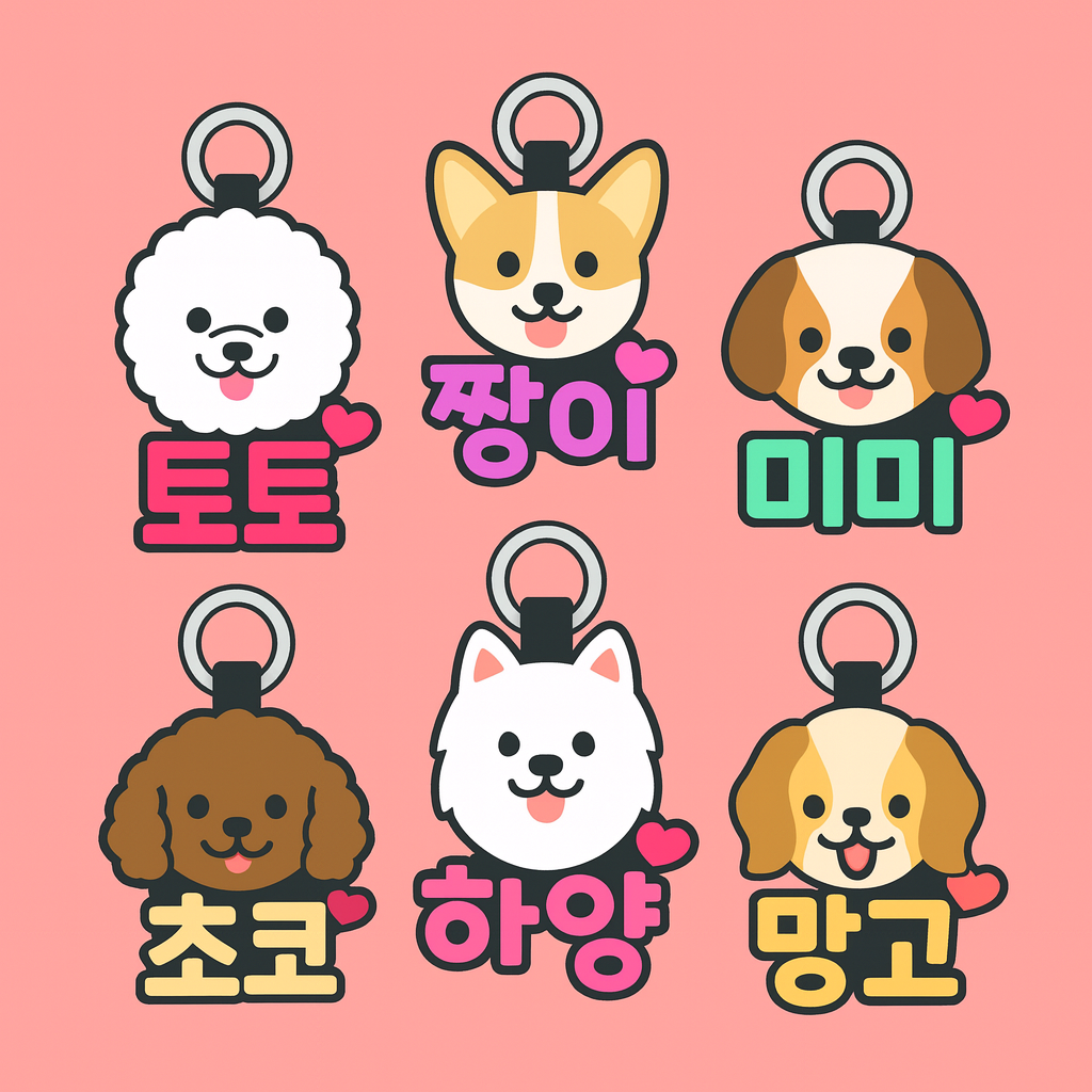 반려견 등록 칩 & 인식표