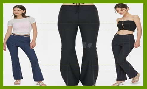 뮬라웨어 플레어 팬츠