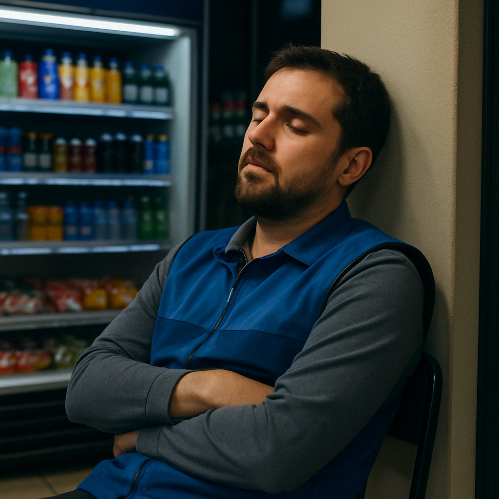 편의점 야간 근무자의 수면장애 신호