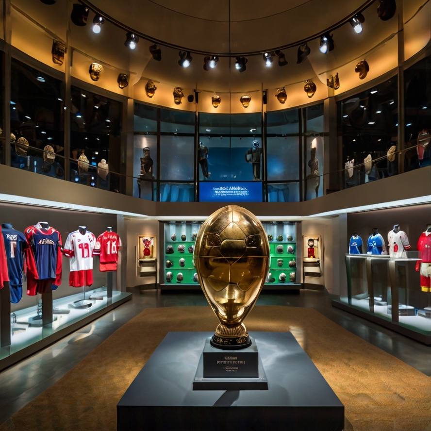 맨체스터 시티 국립축구박물관을 형상화한 이미지