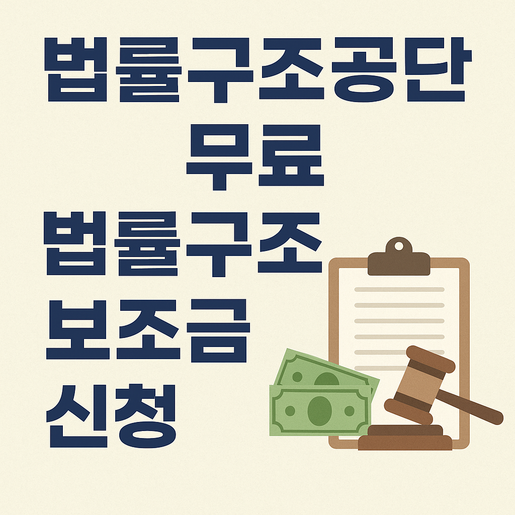 무료 법률구조 보조금