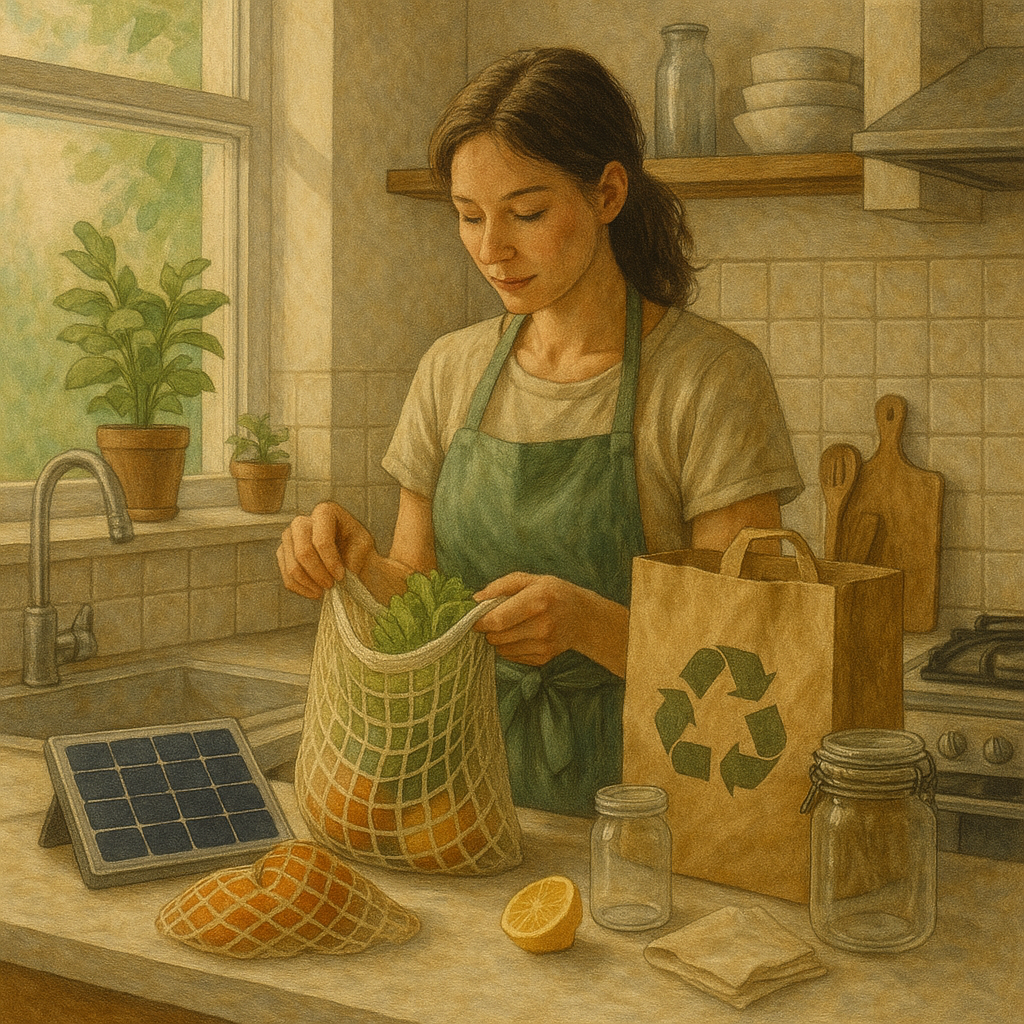 주부 환경보호 실천 일회용품 줄이기 글 관련 사진