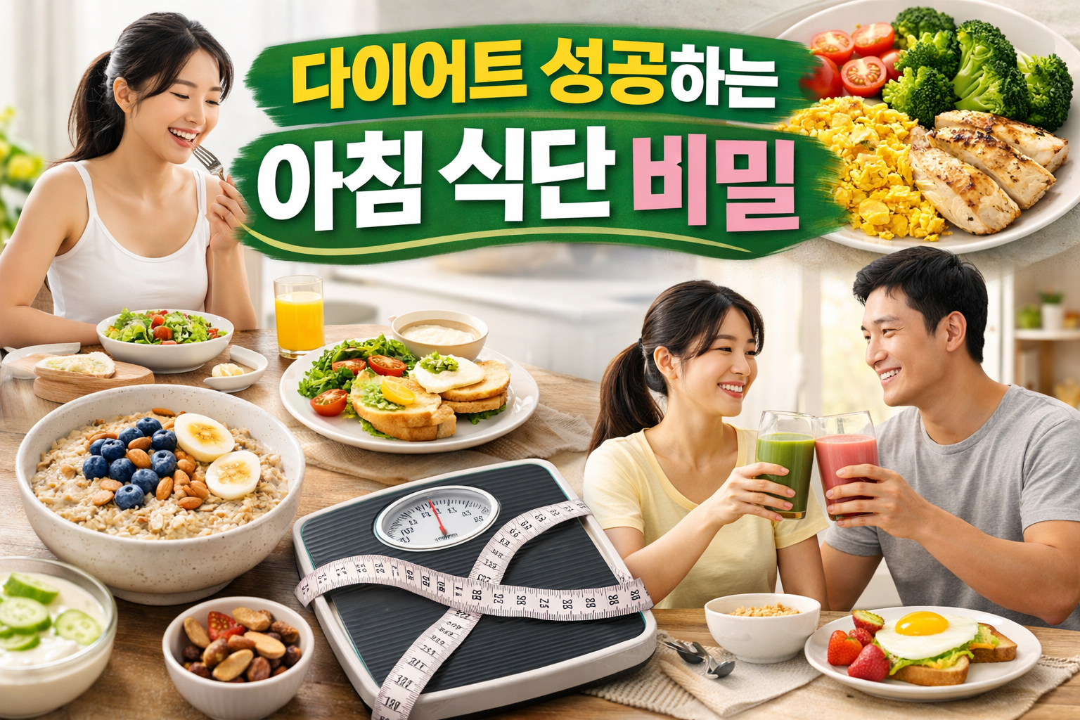 다이어트 성공하는 아침 식단