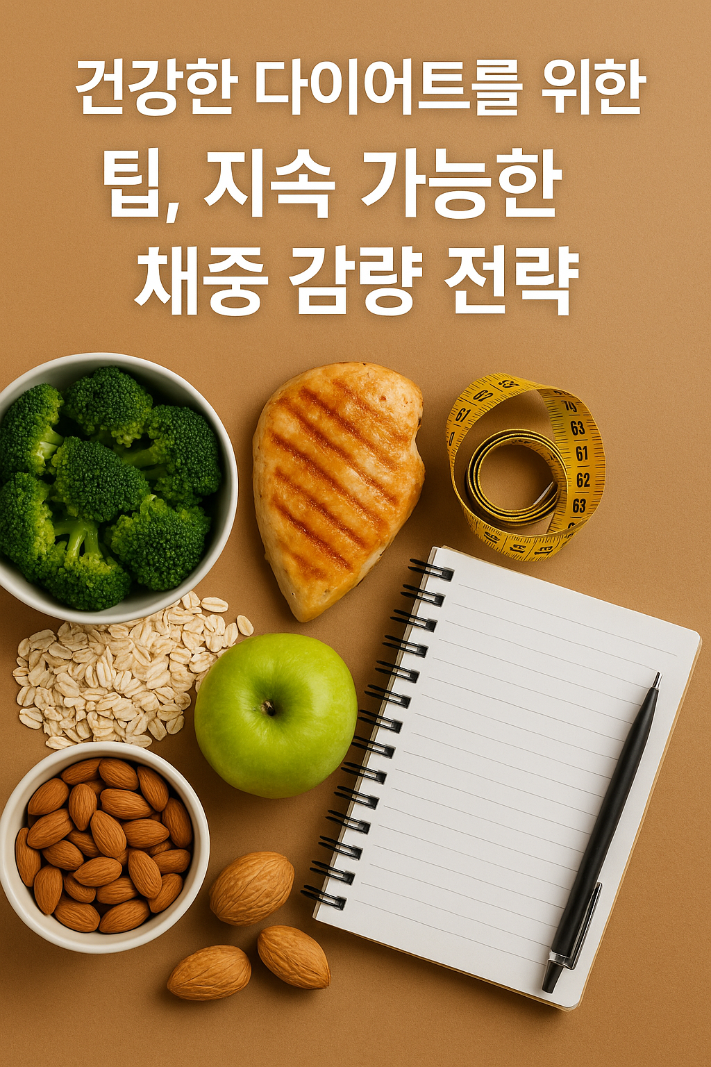 건강한 다이어트를 위한 팁, 지속 가능한 체중 감량 전략