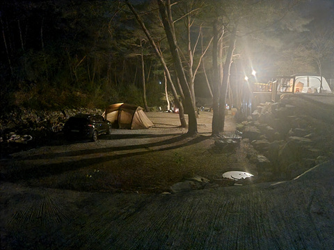 캠핑장-야경