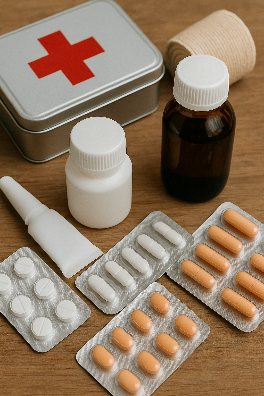 여행 시 혹시 모를 상황을 위해 준비한 상비약