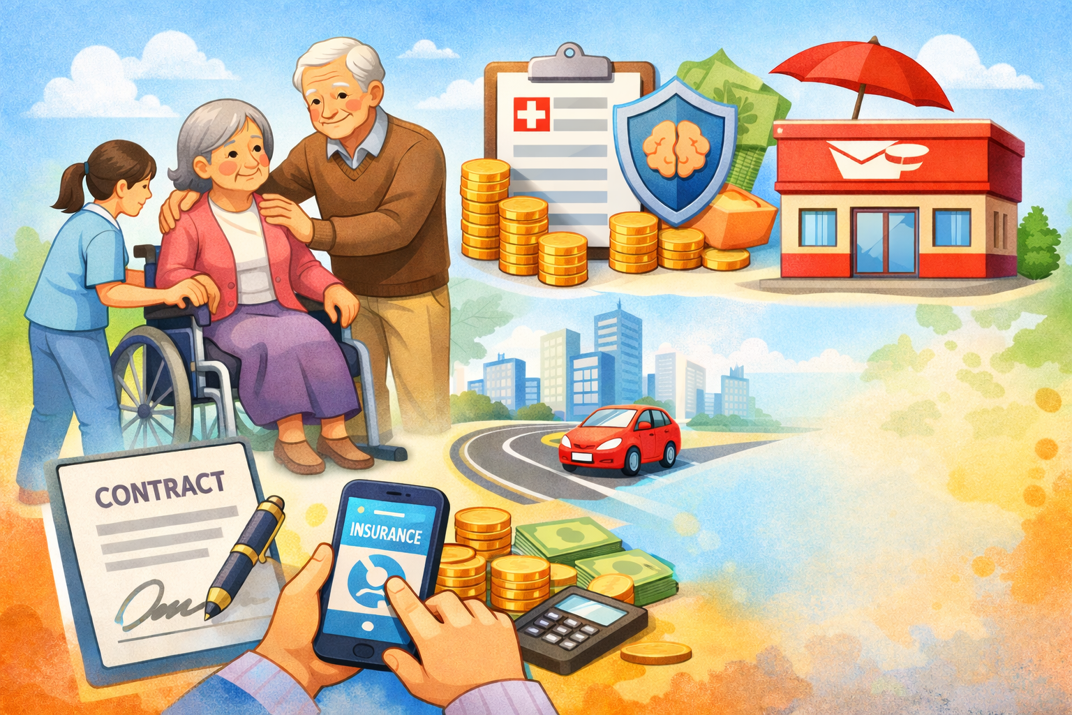 치매간병보험 추천 총정리 (비갱신&middot;다이렉트&middot;우체국 보험 가입방법까지) 관련 사진