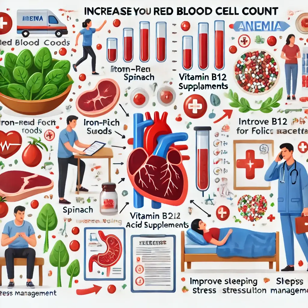 적혈구 수치 높이는 방법