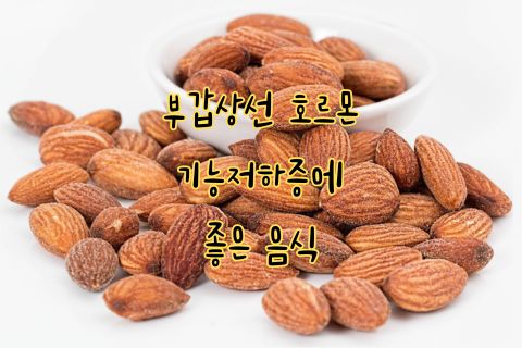 부갑상선 호르몬 기능저하증에 좋은 음식 아몬드