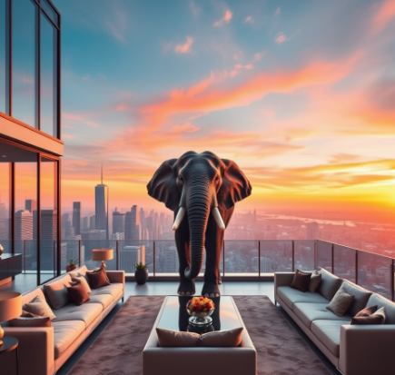 펜트하우스 코끼리 영화그림