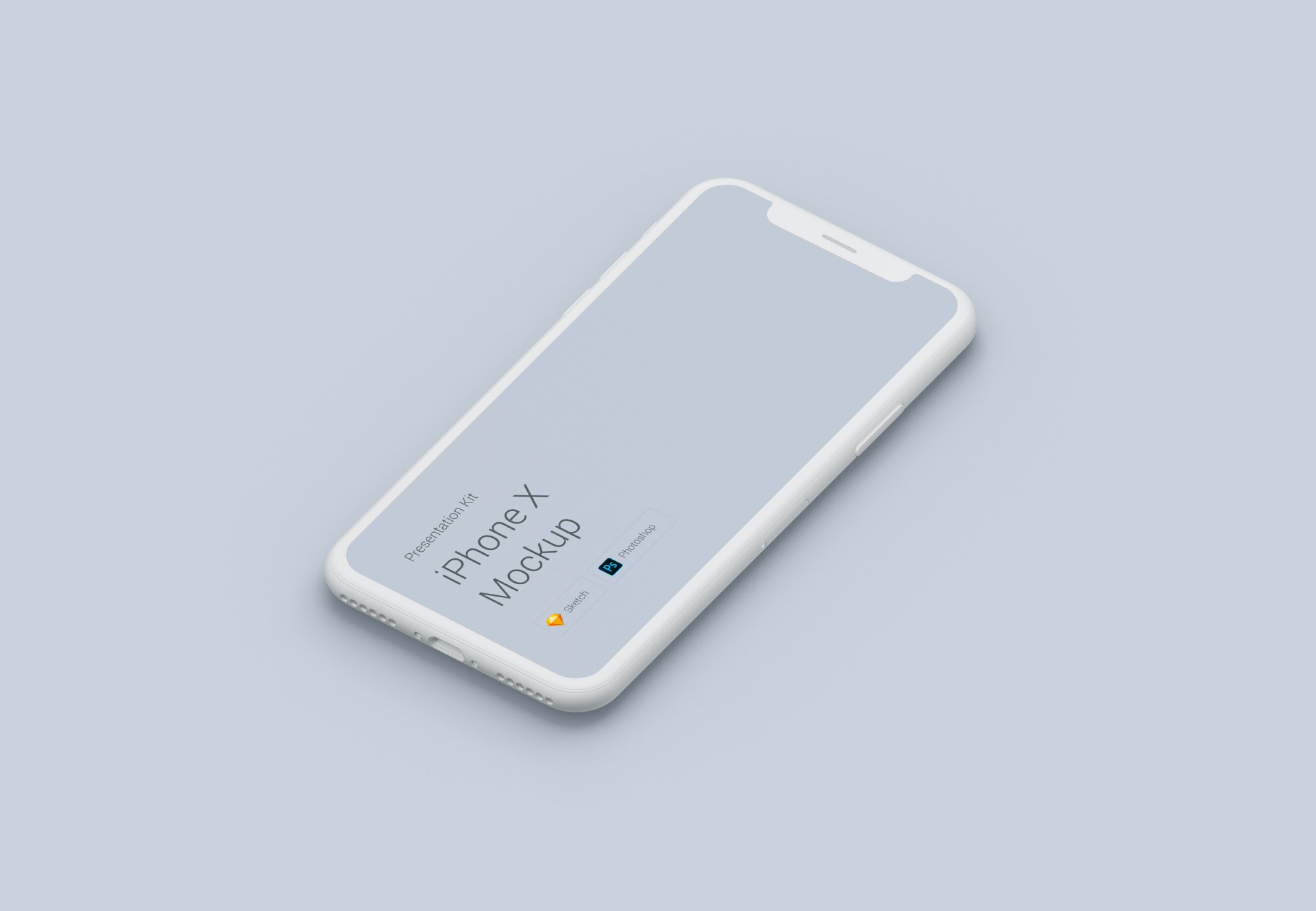 아이폰 X 목업 번들 사선형태 (4)
