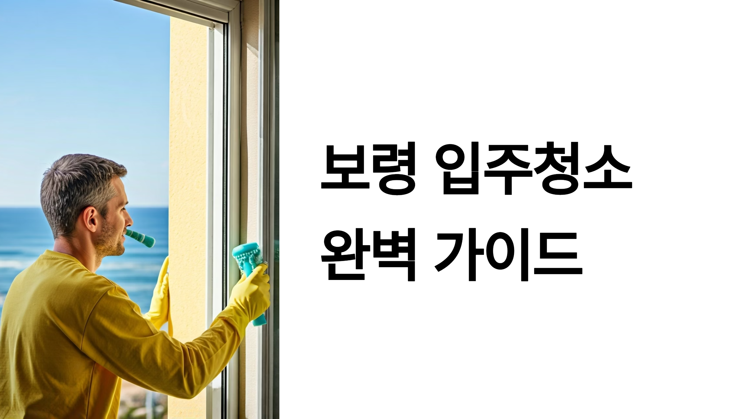 보령 입주청소 업체 대표이미지