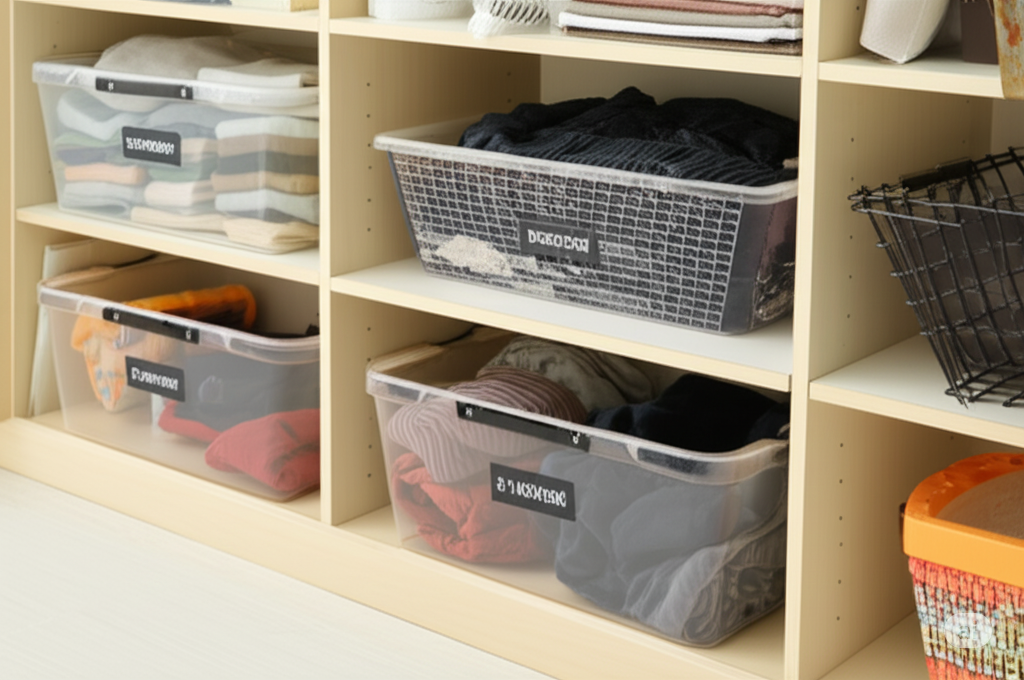 집안 정리 정돈으로 삶의 질 높이기!