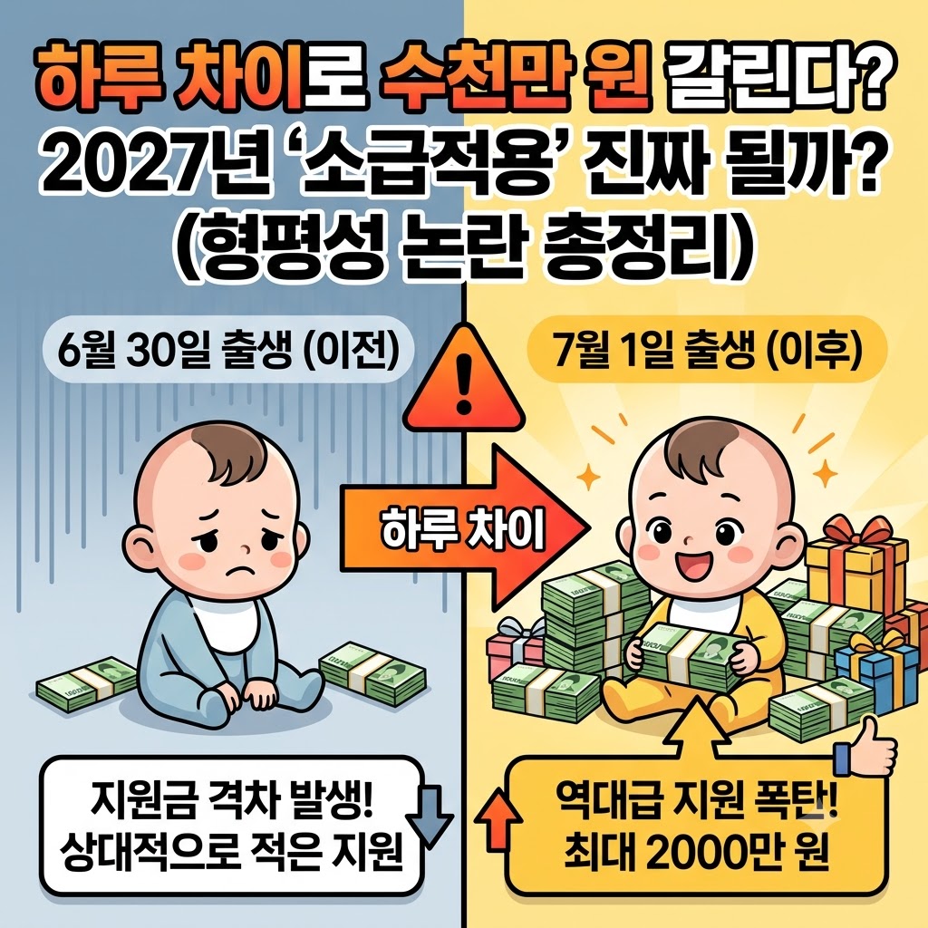 2027 출산 지원금 개편안