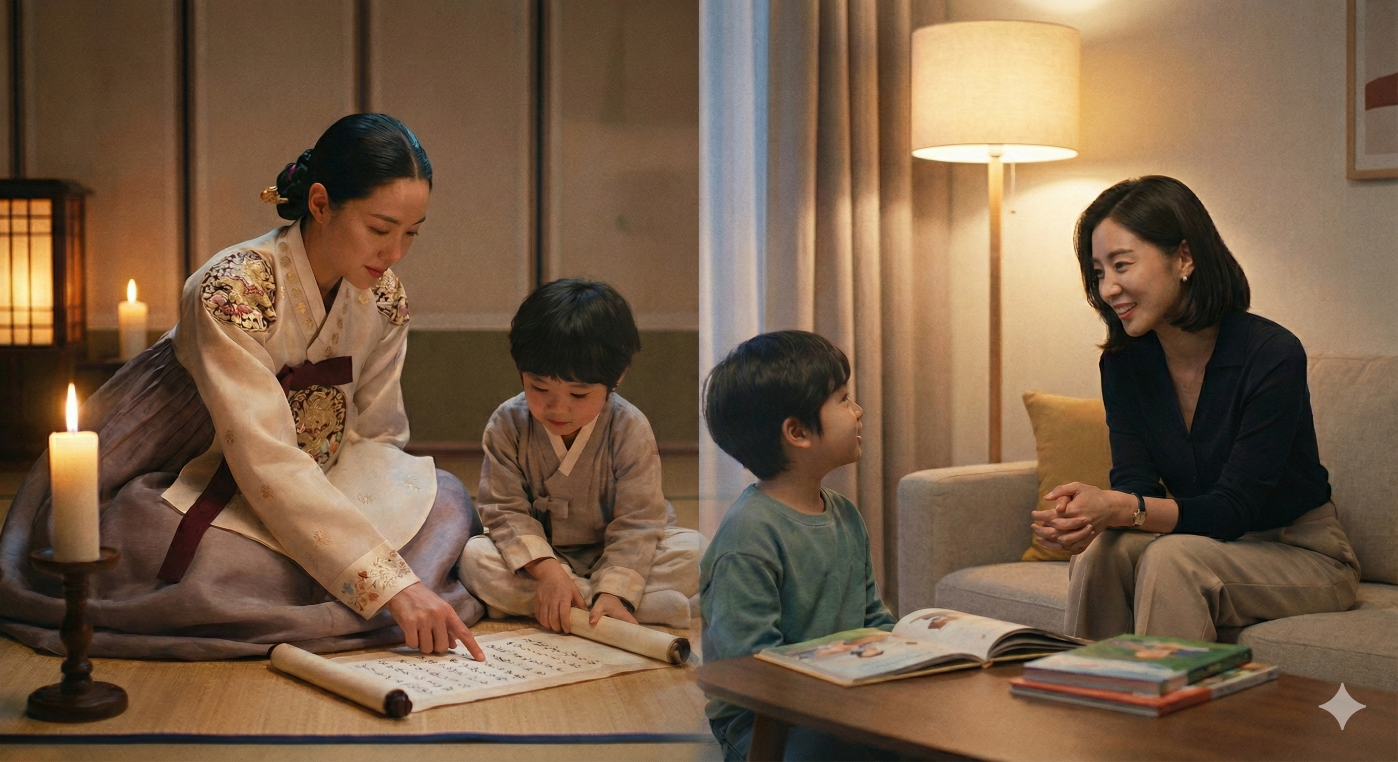 5천 년 역사를 이어온 위대한 한국 어머니의 자녀 교육 모습