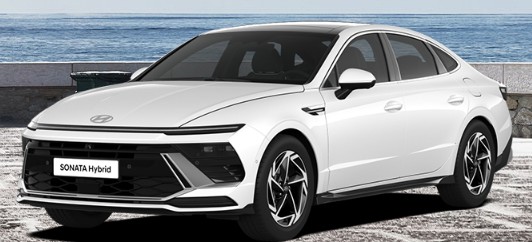 쏘나타 디 엣지 하이브리드 색상 세레니티 화이트 펄