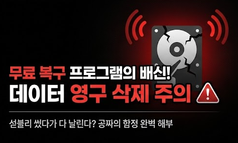 데이터 무료 복구 프로그램