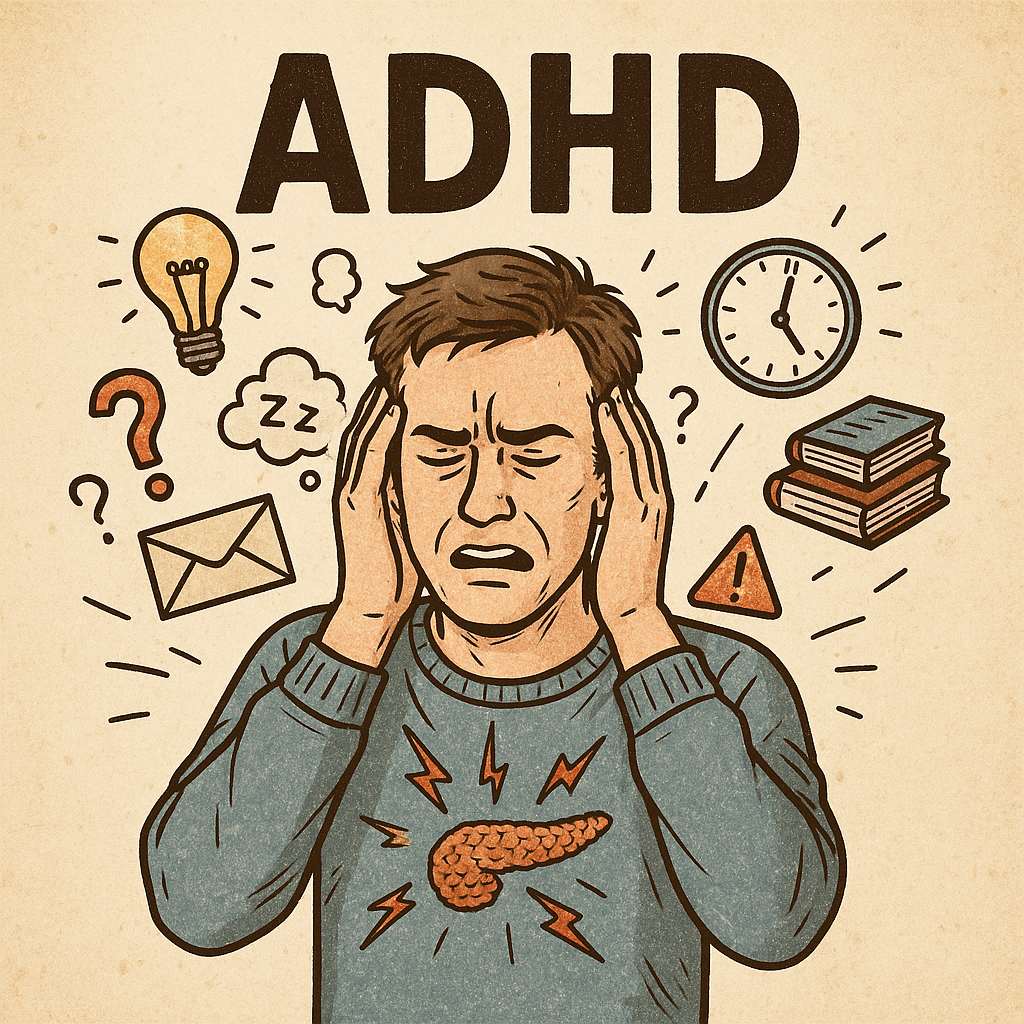 성인ADHD와 관련된 이미지
