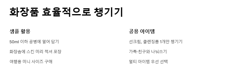 캐리어 무게 줄이는 팁 - 초과 요금 피하는 여행 짐 싸기 요령