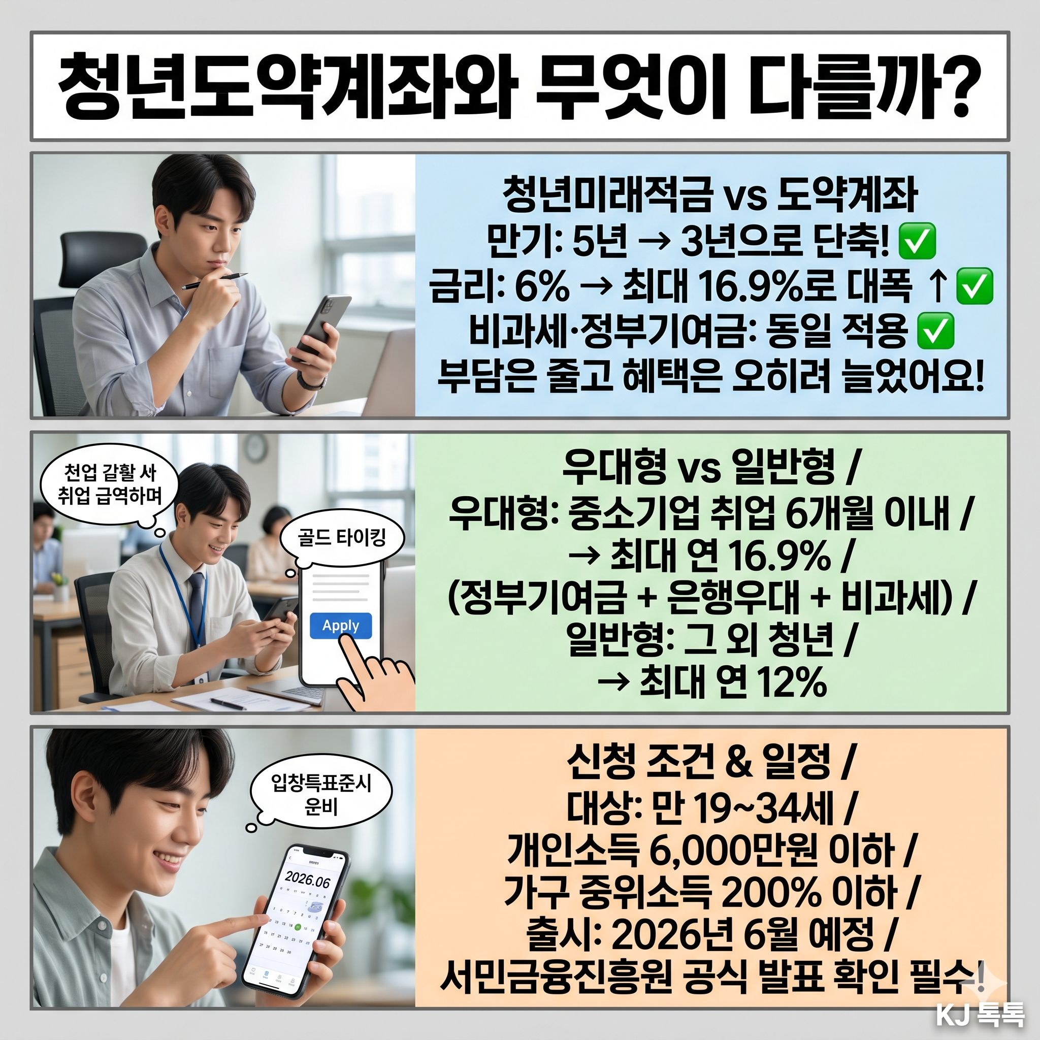 2026 청년미래적금 — 청년도약계좌 대신 3년 최대 2,200만원! 조건·신청방법 총정리