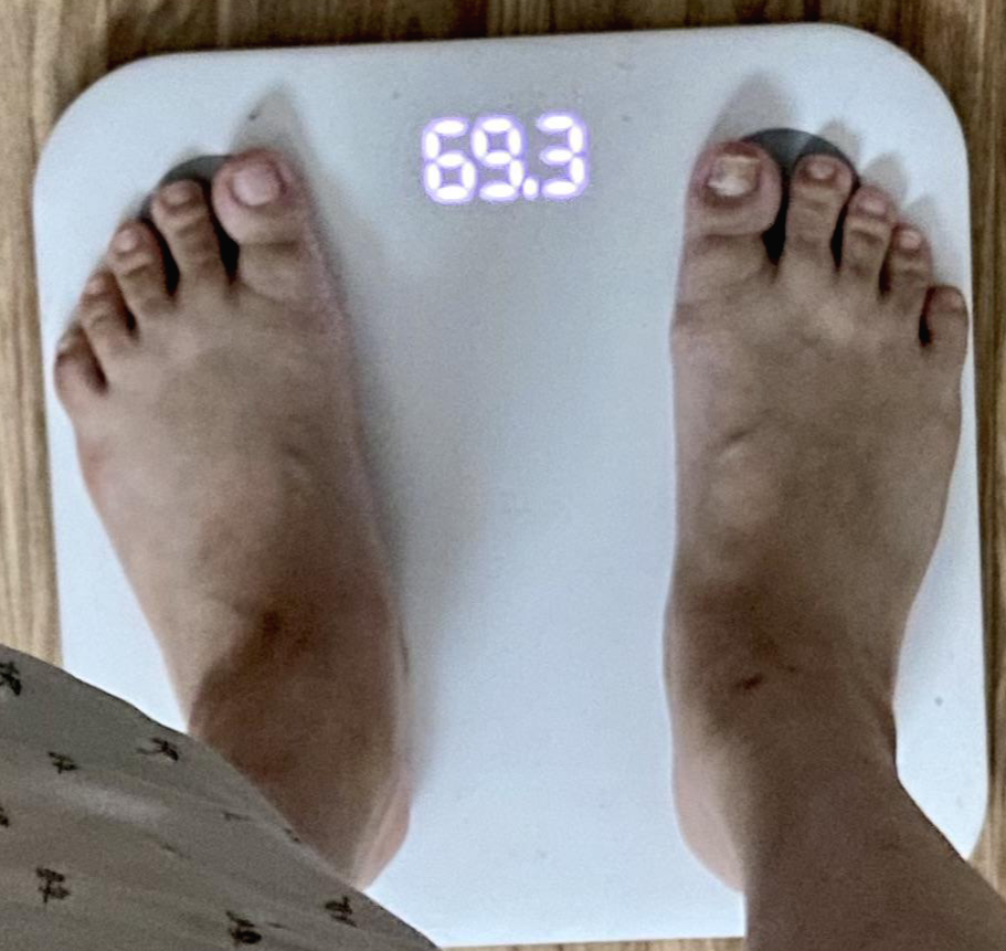 드디어 60kg대!
