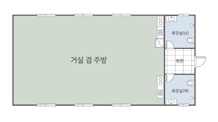 거제 자연휴양림 숲속수련장