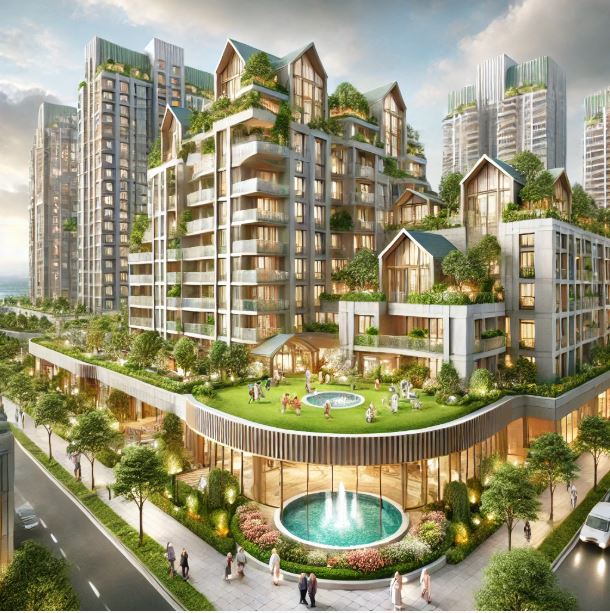 포스코이앤씨 시니어 레지던스 사업 관련 사진