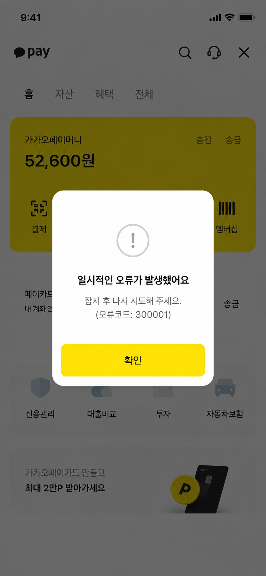 카카오페이안됨