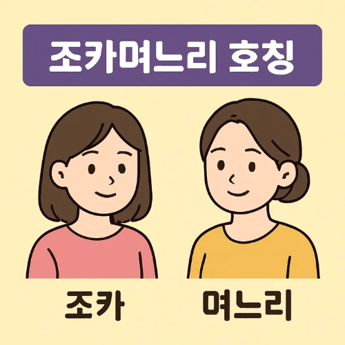 조카며느리 호칭-썸네일이미지