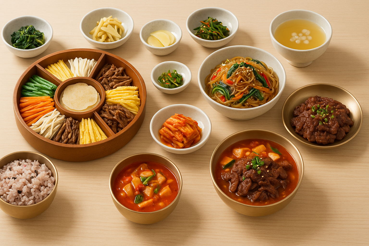 손님 초대 한식 코스 요리 구성과 준비 아이디어