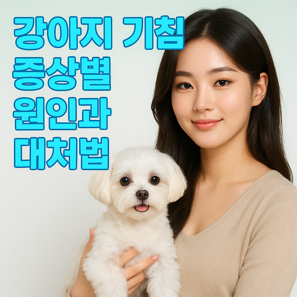강아지 기침: 증상별 원인·대처 가이드