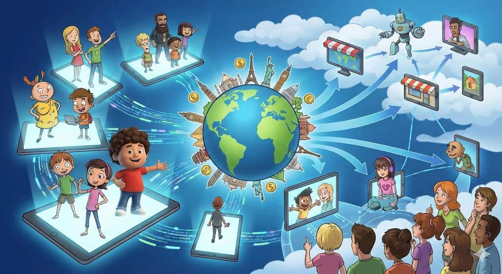 애니메이션 산업과 글로벌 시장 확장